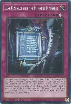 Yugioh! Dark Contract with the Different Dimension - DOOD-EN073 - Common - 1st E - Image 1