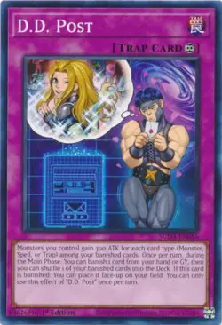 Yugioh! D.D. Post - SUDA-EN086 - Common - 1st Edition Near Mint, English - Image 1
