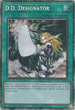 Yugioh! D.D. Designator - MP25-EN020 - Starlight Rare - 1st Edition Near Mint, E - Image 1