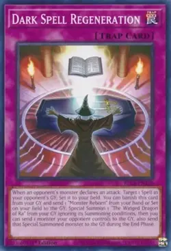 Yugioh! Dark Spell Regeneration - BLC1-EN126 - Common - 1st Edition Near Mint, E - Image 1