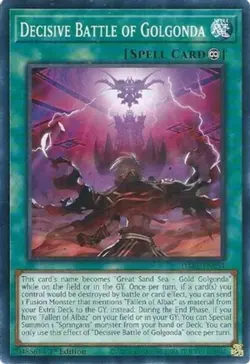 Yugioh! Decisive Battle of Golgonda - DABL-EN054 - Common - 1st Edition Near Min - Image 1