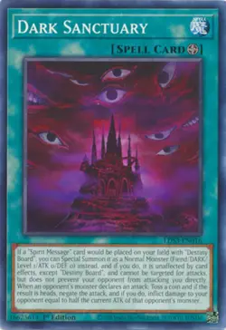 Yugioh! Dark Sanctuary - LDS3-EN016 - Common - 1st Edition Near Mint, English - Image 1