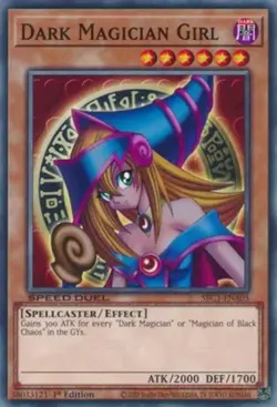 Yugioh! Dark Magician Girl - SBC1-ENA05 - Common - 1st Edition Near Mint, Englis - Image 1