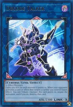 Yugioh! Decode Talker - DUDE-EN023 - Ultra Rare - 1st Edition Near Mint, English - Image 1