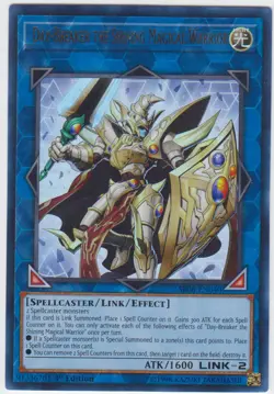 Yugioh! Day-Breaker the Shining Magical Warrior - SR08-EN040 - Ultra Rare - 1st - Image 1