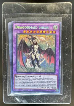 2021 Yu-Gi-Oh! Tin of Ancient Battles English 1st Dragonmaid Sheou #MP21-EN065 - Image 1