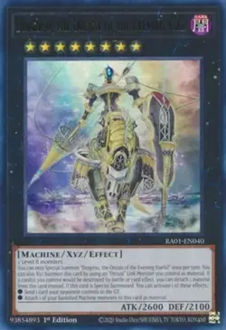 Yugioh! Dingirsu, the Orcust of the Evening Star - RA01-EN040 - Ultra Rare - 1st - Image 1