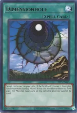 Yugioh! Dimensionhole - PSV-EN069 - Rare - Unlimited 25th Anniversary Edition Ne - Image 1