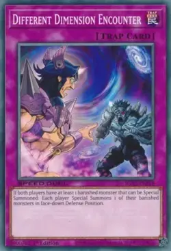 Yugioh! Different Dimension Encounter - SGX3-ENF18 - Common - 1st Edition Near M - Image 1