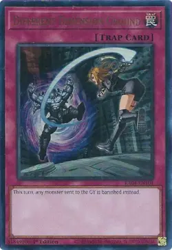 Yugioh! Different Dimension Ground - RA04-EN101 - Ultra Rare - 1st Edition Near - Image 1