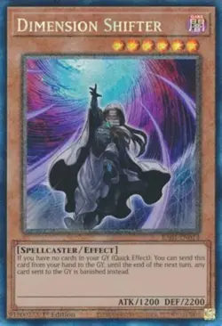 Yugioh! Dimension Shifter - RA01-EN014 - Prismatic Collector's Rare - 1st Editio - Image 1