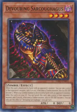 Yugioh! Devouring Sarcoughagus - DIFO-EN033 - Common - 1st Edition Near Mint, En - Image 1