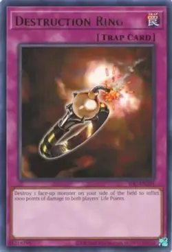 Yugioh! Destruction Ring - IOC-EN101 - Rare - Unlimited 25th Anniversary Edition - Image 1