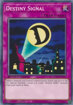 Yugioh! Destiny Signal - SGX1-ENB17 - Common - 1st Edition Near Mint, English - Image 1