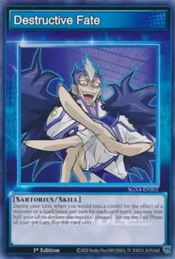Yugioh! Destructive Fate - SGX4-ENS02 - Common - 1st Edition Near Mint, English - Image 1
