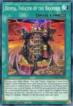 Yugioh! Despia, Theater of the Branded - DAMA-EN053 - Common - 1st Edition Near - Image 1