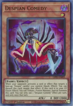 Yugioh! Despian Comedy - GFP2-EN095 - Ultra Rare - 1st Edition Near Mint, Englis - Image 1