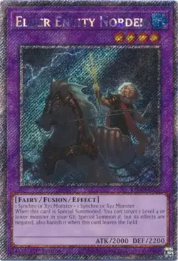 Yugioh! Elder Entity Norden - RA04-EN226 - Platinum Secret Rare - 1st Edition Ne - Image 1