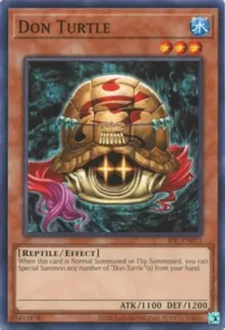 Yugioh! Don Turtle - IOC-EN071 - Common - Unlimited 25th Anniversary Edition Nea - Image 1