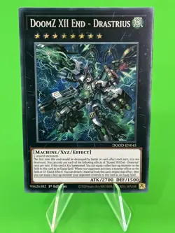 Yu-Gi-Oh Doom Of Dimensions DoomZ XII End - Drastrius Secret Rare DOOD-EN045 NM! - Image 1