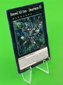 Yu-Gi-Oh Doom Of Dimensions DoomZ XII End - Drastrius Secret Rare DOOD-EN045 NM! - Image 2