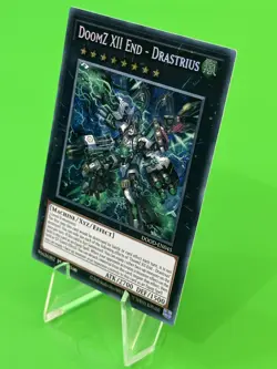 Yu-Gi-Oh Doom Of Dimensions DoomZ XII End - Drastrius Secret Rare DOOD-EN045 NM! - Image 3