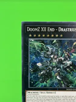 Yu-Gi-Oh Doom Of Dimensions DoomZ XII End - Drastrius Secret Rare DOOD-EN045 NM! - Image 4