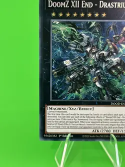 Yu-Gi-Oh Doom Of Dimensions DoomZ XII End - Drastrius Secret Rare DOOD-EN045 NM! - Image 5