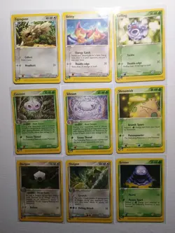 Vintage Pokemon TCG Ereader Lot #1 9 LP E-reader Cards - Image 1