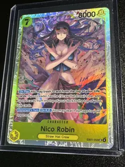 One Piece TCG Heroines Edition EB-03 Nico Robin (055) SR NM/M - Image 1