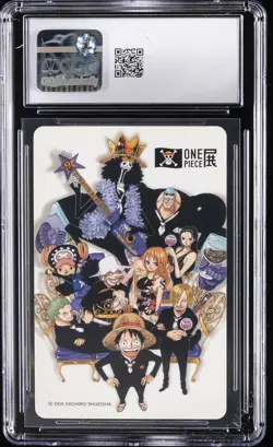 2012 ONE PIECE WANTED DECK JAPANESE 7 OF SPADES NICO ROBIN CGC 9 - Image 2