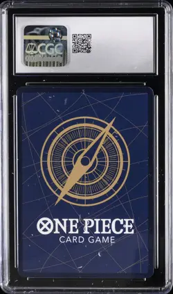 2025 ONE PIECE BEST VOL.2 ALTERNATE ART PARALLEL NAMI CGC 10 GEM MINT - Image 2