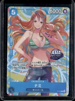 2025 One Piece Japanese Asia Mini Tin Nami Promo #P-112 - Image 1