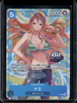 2025 One Piece Japanese Asia Mini Tin Nami Promo #P-112 - Image 1