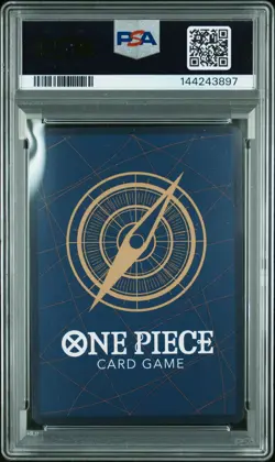 2025 ONE PIECE PRB02-PREMIUM BOOSTER SPECIAL ALTERNATE ART #007 SHANKS PSA 9 - Image 2