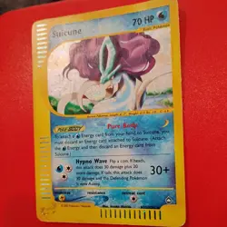 Pokemon Card TCG 2002 Aquapolis Suicune H25/H32 Vintage Holo Rare - Image 1