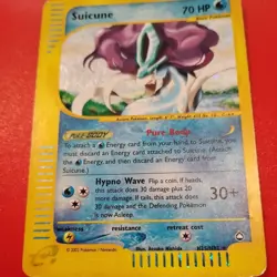 Pokemon Card TCG 2002 Aquapolis Suicune H25/H32 Vintage Holo Rare - Image 3