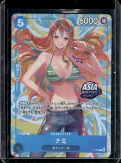 2025 One Piece Japanese Asia Mini Tin Nami Promo #P-112 - Image 1