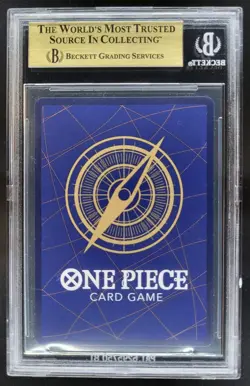 25 One Piece A Fist of Divine Speed Nami Super Rare Alternative Art BGS 9.5 JP2 - Image 2