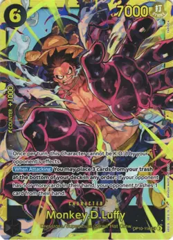 MONKEY.D.LUFFY (118) OP10-118 NM - Image 1