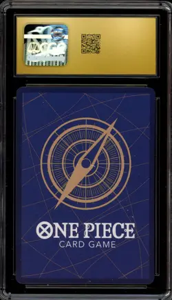 One Piece CCG Dracule Mihawk Azure Sea's JPN Super Rare OP12-030 CGC 10 Pristine - Image 2