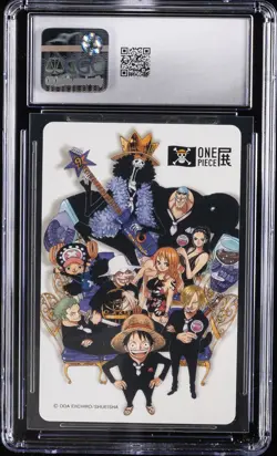 2012 ONE PIECE JAPANESE WANTED DECK 5 OF SPADES BROOK CGC 9 - Image 2