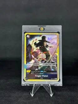 Finger Pistol (Alternate Art) EB01-051 Premium Booster -The Best- Vol. 2 Foil - Image 1
