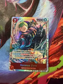 One Piece Roronoa Zoro EB04-007 SR Adventure on KAMI's Island ENGLISH NM - Image 1