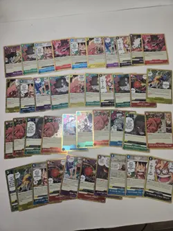 One Piece Event Holo Assort 40 Card Lot..Holo ONLY - Image 1