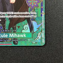 Dracule Mihawk OP12-030 English SP The Azure Sea's Seven OP14 One Piece Bandai - Image 4