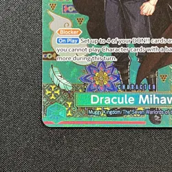 Dracule Mihawk OP12-030 English SP The Azure Sea's Seven OP14 One Piece Bandai - Image 5