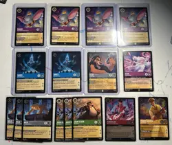 Disney Lorcana Fabled Lot of 27 Cards-mulan Enchanted,Dumbo,Scar-see Description - Image 2