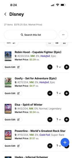 Disney Lorcana Fabled Lot of 27 Cards-mulan Enchanted,Dumbo,Scar-see Description - Image 3