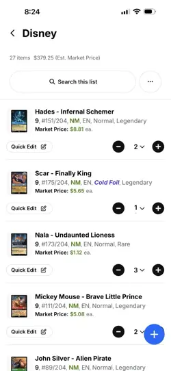 Disney Lorcana Fabled Lot of 27 Cards-mulan Enchanted,Dumbo,Scar-see Description - Image 4